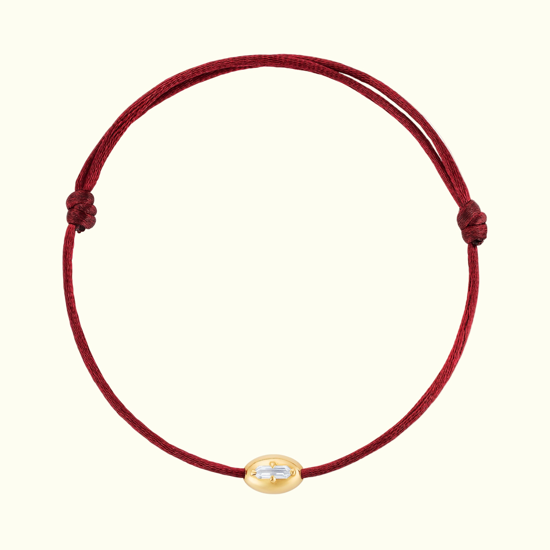 0.11ct Hexagon Diamond Fig Bracelet