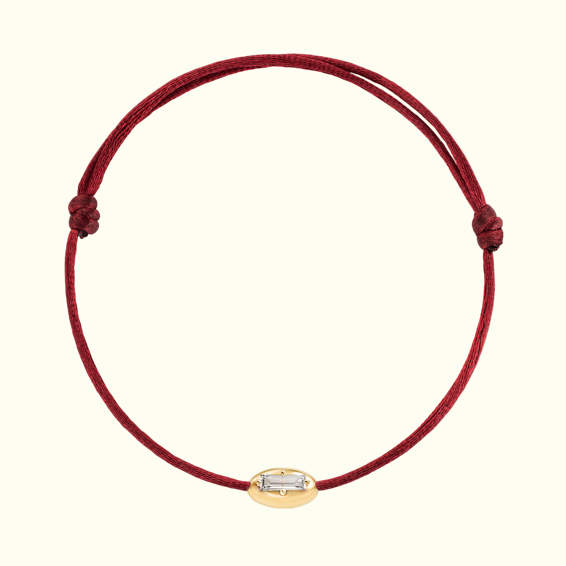 0.26ct Baguette Diamond Fig Bracelet