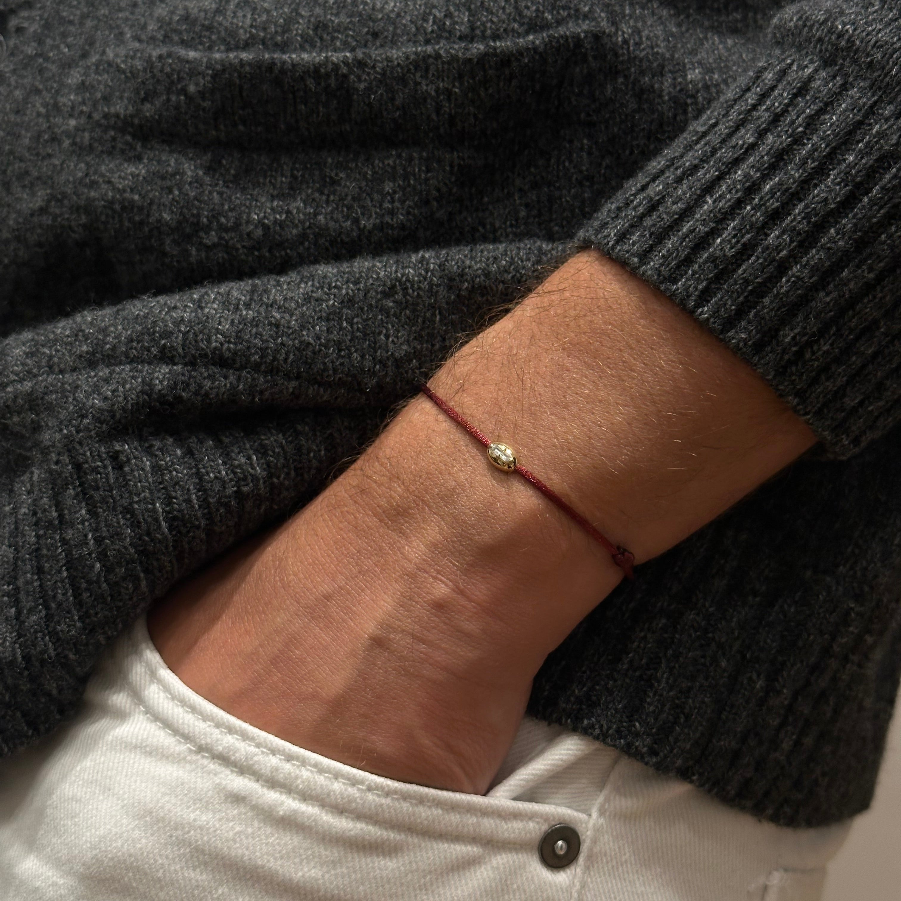 0.11ct Hexagon Diamond Fig Bracelet