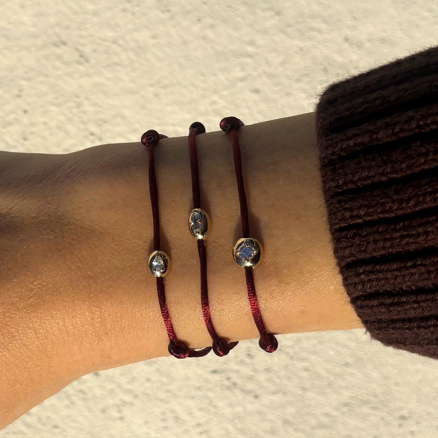 0.24ct Marquise Diamond Fig Bracelet